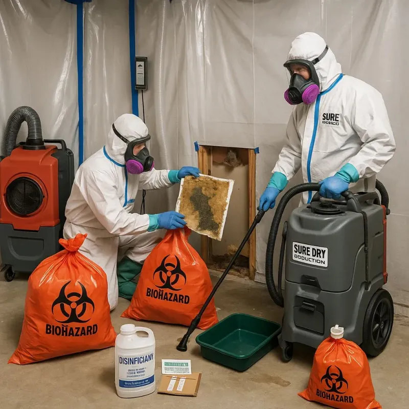 Contaminated Water Handling Protocols process in Lisbon, ND