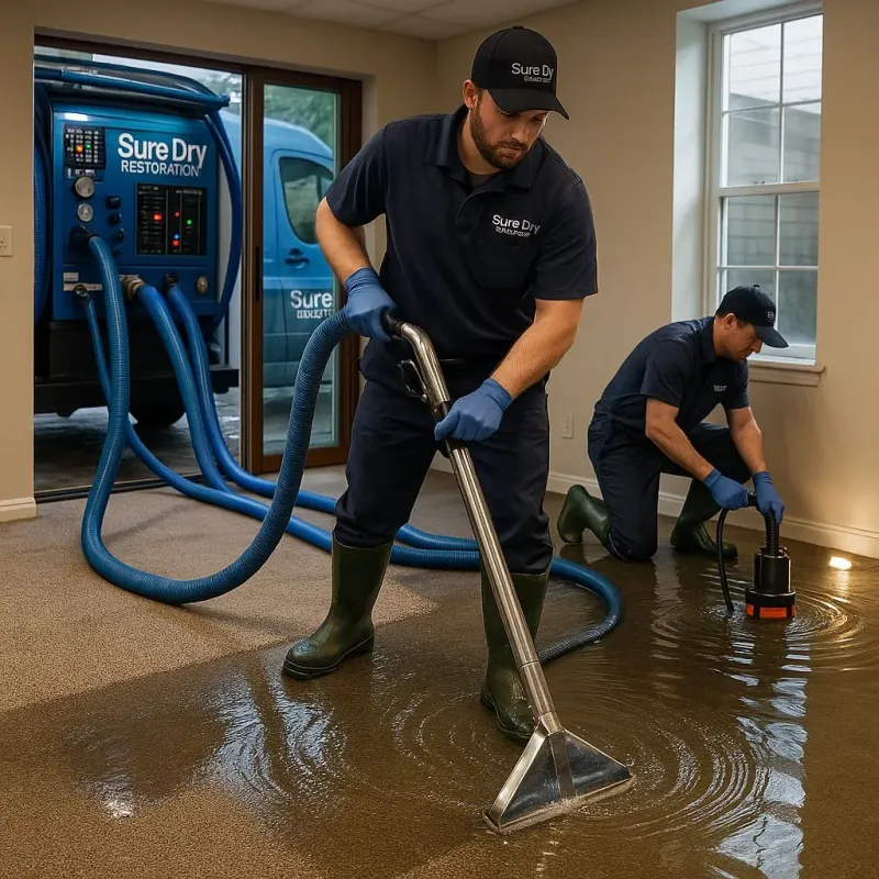 Water Extraction and Removal process in Lisbon, ND